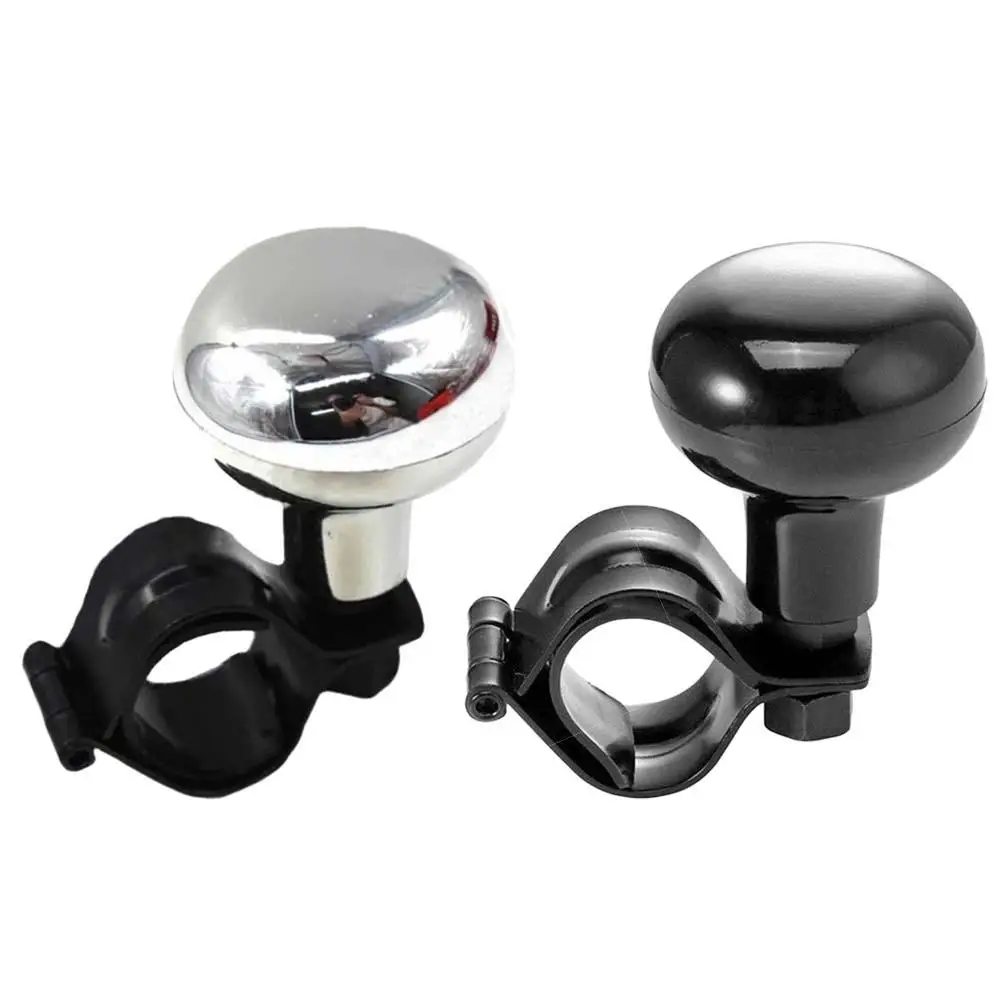 Steering ddmysmile Wheel Styling Car Power Handle Ball Hand Control Power Handle Grip Spinner Knob Grip Knob Turning Helper Smile