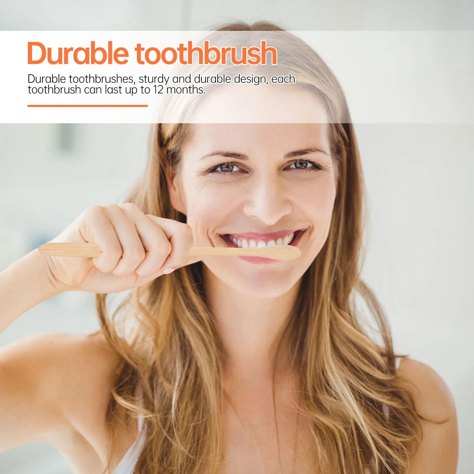 ddmysmile Pcs Head 20 Small Bamboo Eco-Friendly Toothbrushes Comfortable Women Dental Smile