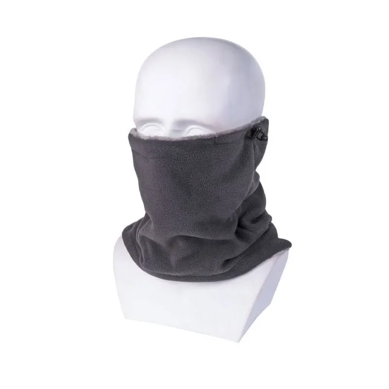 Warmer Winter Gaiter Neck Thermal Bandana Face Cover Half Fleece Mask Hiking Cycling Running Sport Ski Tube Scarf Women Men Kids smile