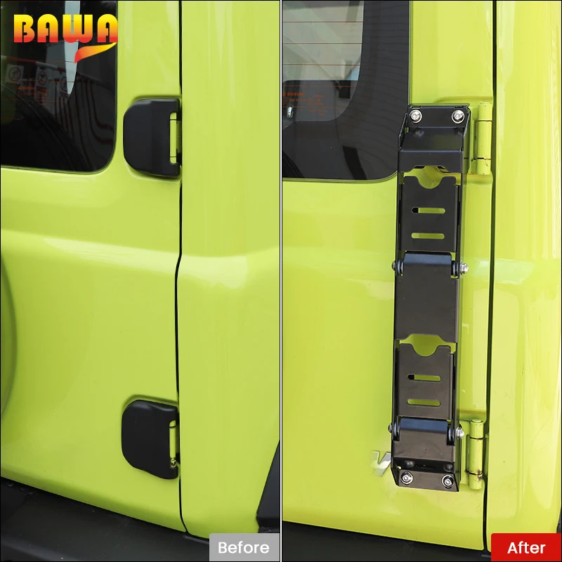 Car Tailgate Hinge Foot new Climb Pedal Accessories For Suzuki Jimny JB74 2019 2021 2022 Car Rear Tailgate Foldable 2025 Pedal Ladder