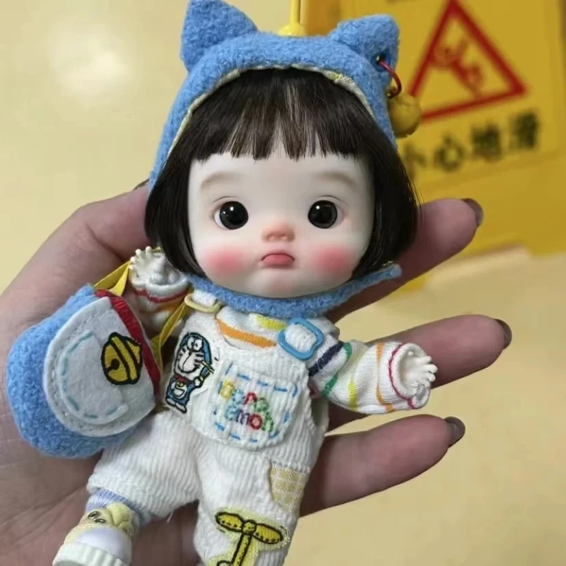 New bjd sd DOLL 1/12 Dianmei ob11 Dianbro 12.5cm Qbaby puppy Diandian Huhu body blythe ACGN anime resin bodymold DIY toy