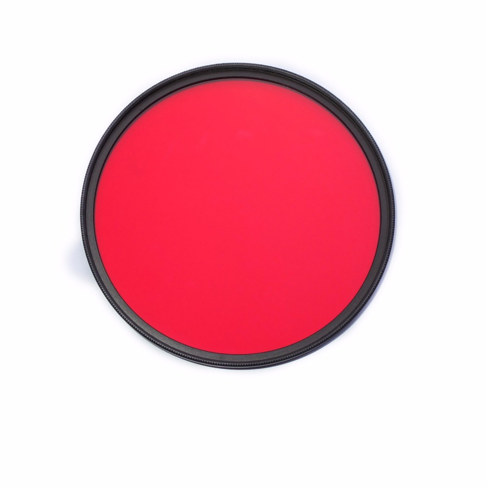 52 55 58 MM 550nm IR R55 Optical Grade Infrared Filter for Camera Lens