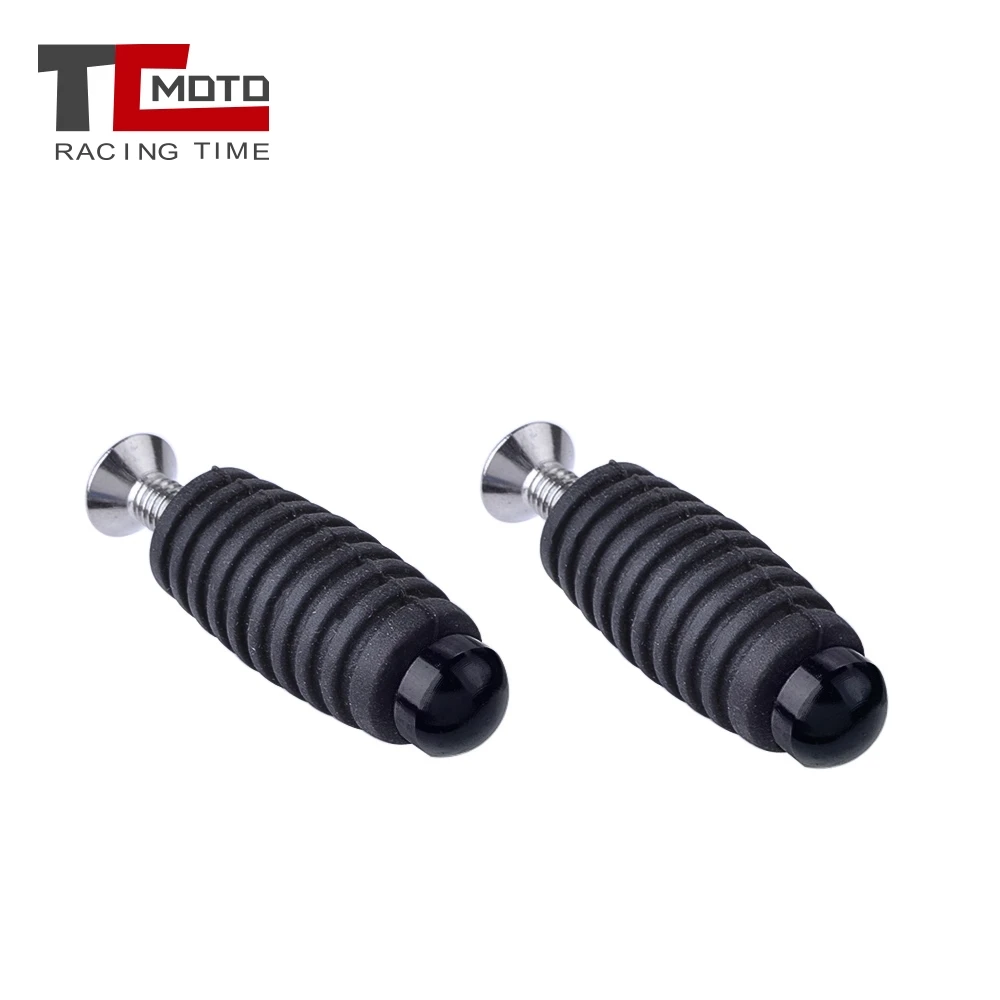 6MM M6 Brake Lever Toe Peg Gear Shift Toepeg Pedals Adapter For Suzuki GSX s750 sv650 gsx1300r gsr 600 Bandit 600 650 1200 1250