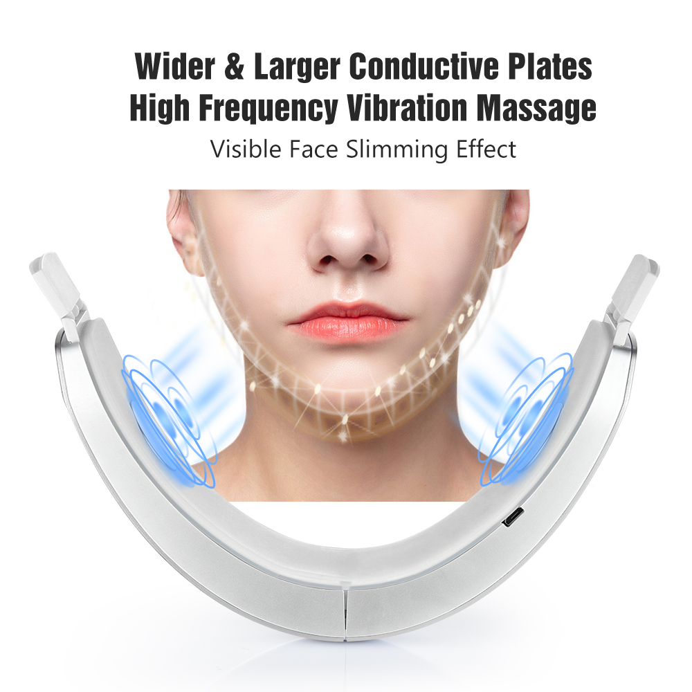 Massager Devices Face Lift Bandage Double Chin Remover Microcurrents LED Therapy Beauty Appliances Wrinkle Face Tapes hine smile
