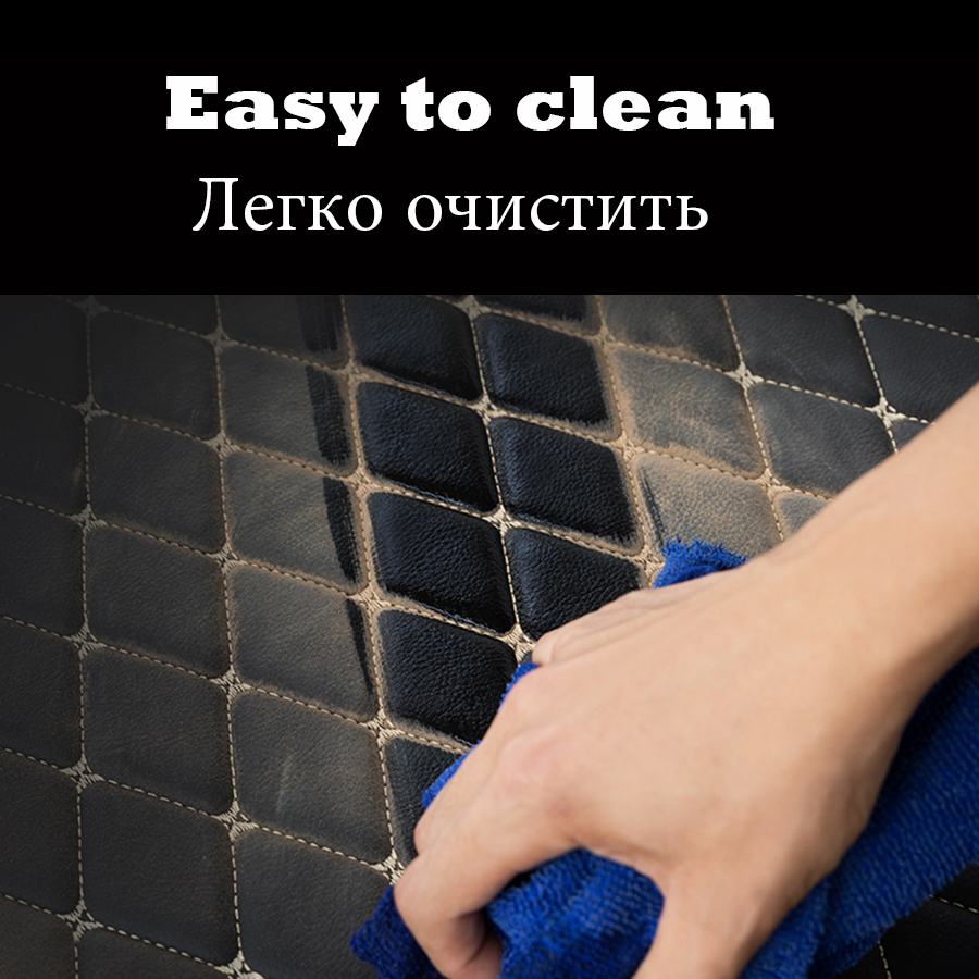 Waterproof Custom Leather Floor Mats + Trunk Mat For Bentley All Models Mulsanne GT BentleyMotors Limited Car Accessories