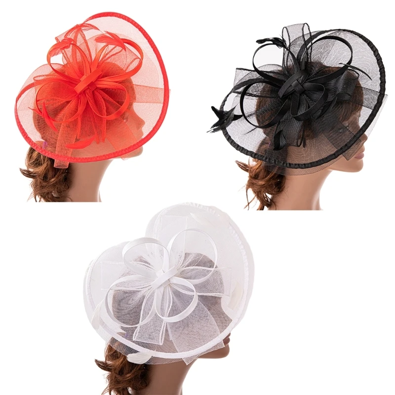 Pillbox Hat Fascinators ddmysmile Floral With Veil 1920S Headwear For Girls Women Vintage Tea Party Small Hat Adults Hair Accessories Smile