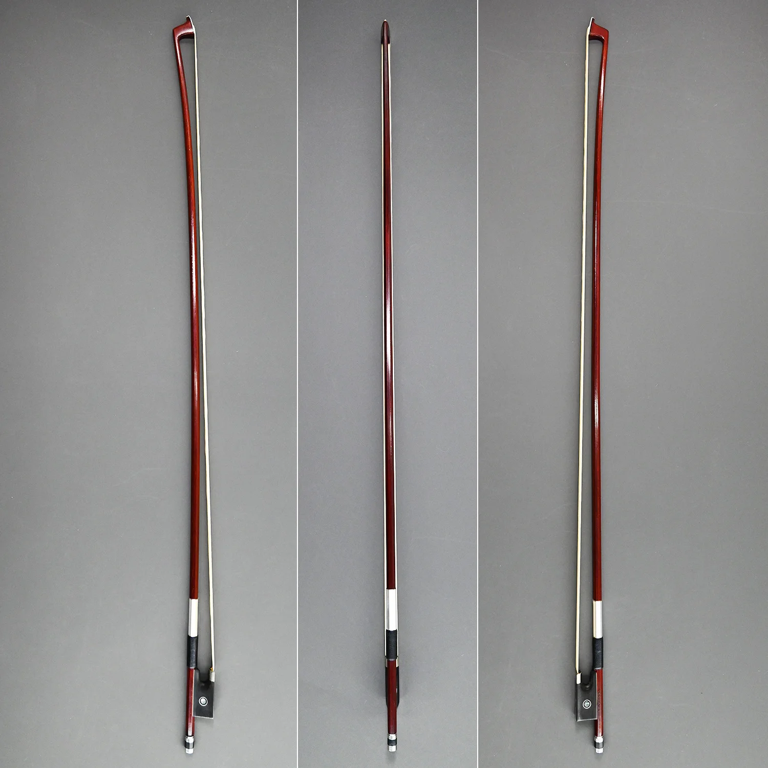 Well Made VIOLIN BOW 4/4 3/4 1/2 1/4 Brazilwood Stick Ebony Frog Natural Horsehair Sweet Tone Violin Parts Accessories 310V