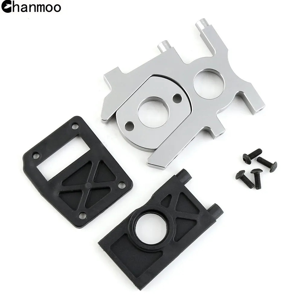 Chanmoo Universal Metal Motor Mount Holder for 1:8 RC Off Road Car Kyosho MP10 HSP FS ZD Hobao