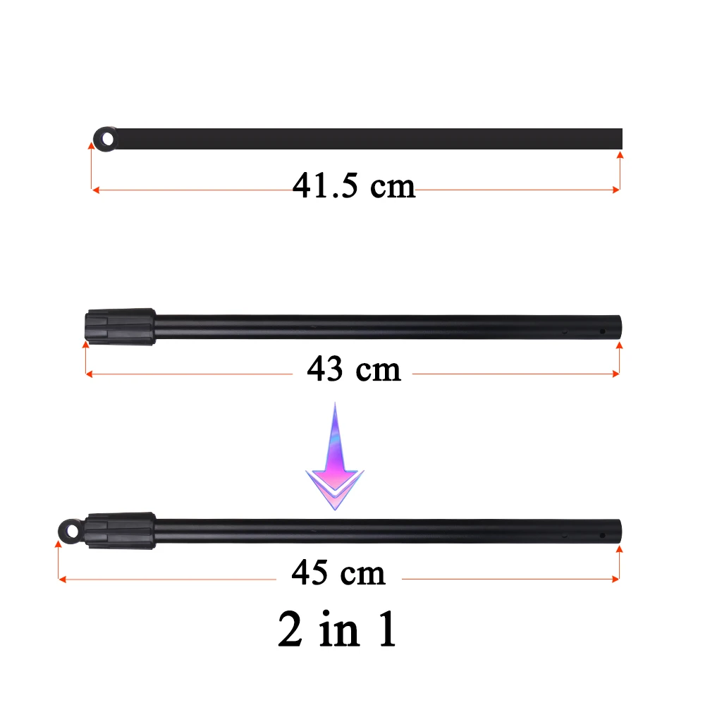 Tanxunzhe TC-200 Metal Detectors Accessories Adjustable Telescopic Shaft Rod