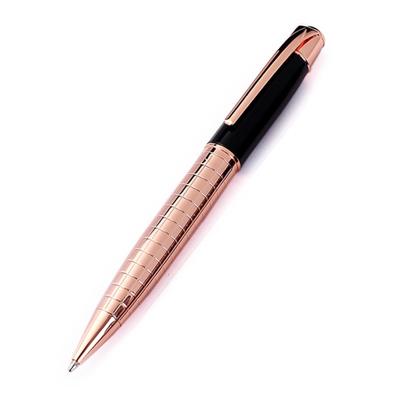 QX2B Luxury Retractable Ballpoint Pen Signature Black Ink Pen 1.0mm Point for Men Women Professional Executive Office Present