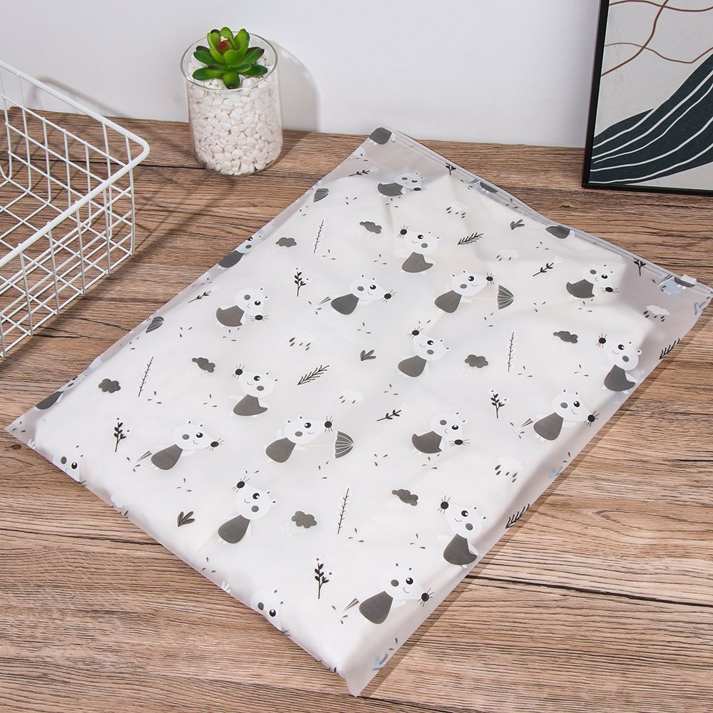 PC Self Seal Wardrobe Storage Bags Underwear Zipper Lock Bag Plastic Vacuum Outdoor Travel Shoes Clothes