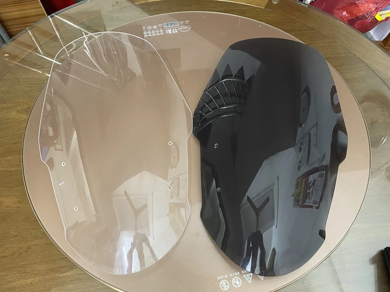For HONDA DREAMWING NM4 Vultus Motorcycle Windshield Windscreen Windproof Screen NM4-01 Wind Shield NM4-02 Wind Screen Black