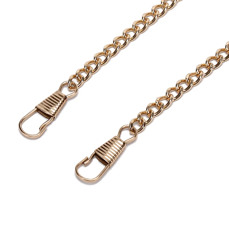 120cm Handbag Metal Chains For Bag DIY Purse Chain With Buckles Shoulder Bags Straps Handles Parts & Accessories