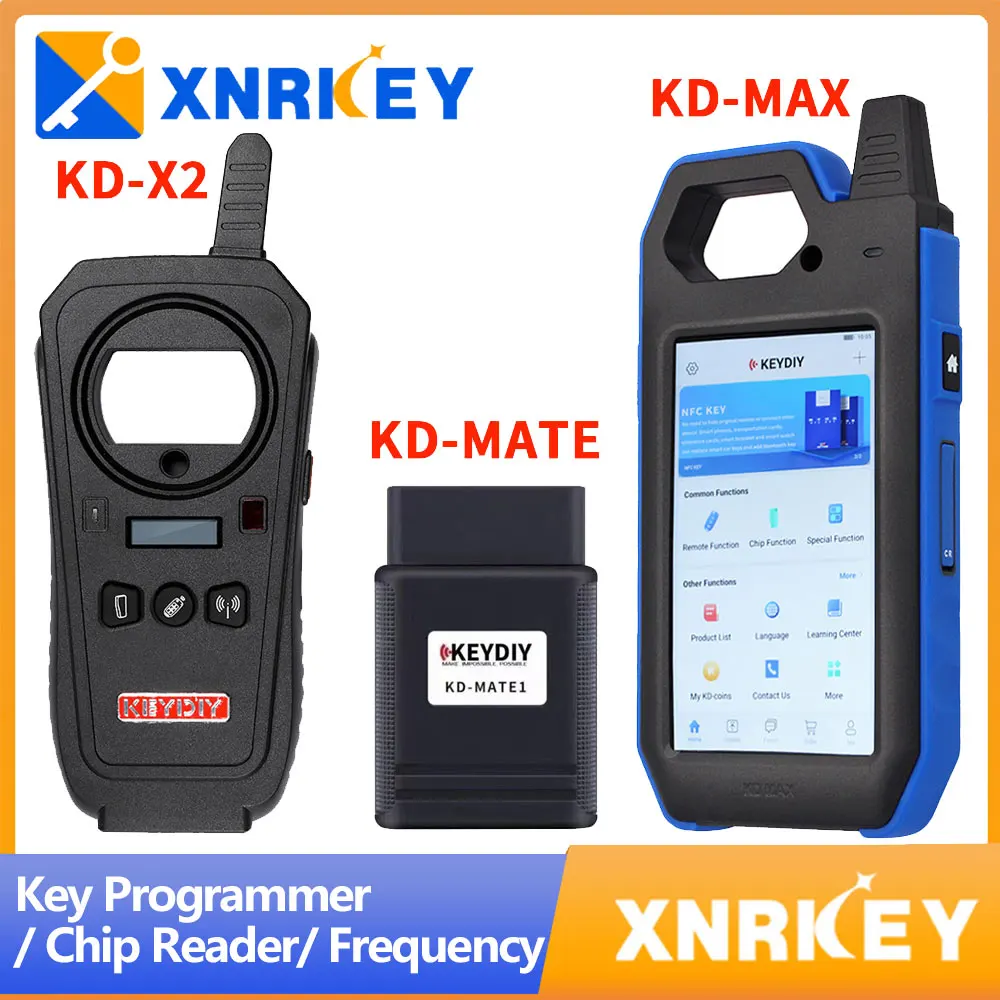 KEYDIY KD MAX Key Tool Unlock Remote Generator KD-X2 Car Key Programmer/ Chip Reader/ Frequency Tester for Bluetooth-Compatible
