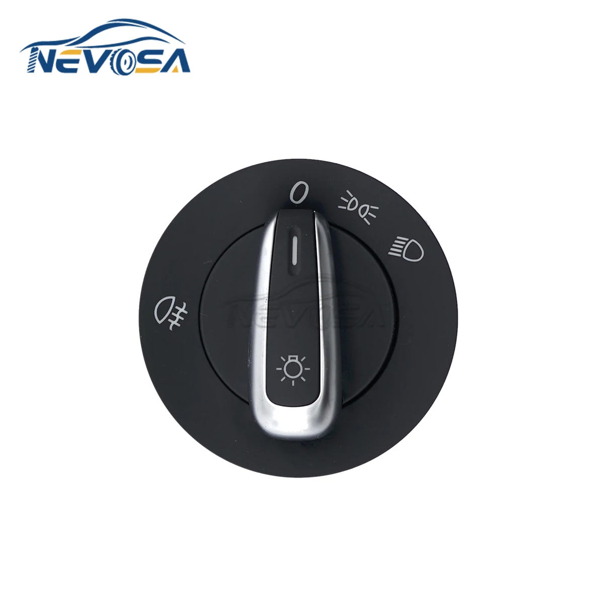 NEVOSA 3C8941431B Car Headlight Head Fog Lamp Light Control Switch For VW Touran J-etta Golf V VI 5 6 J-etta Passat B6 CC Caddy