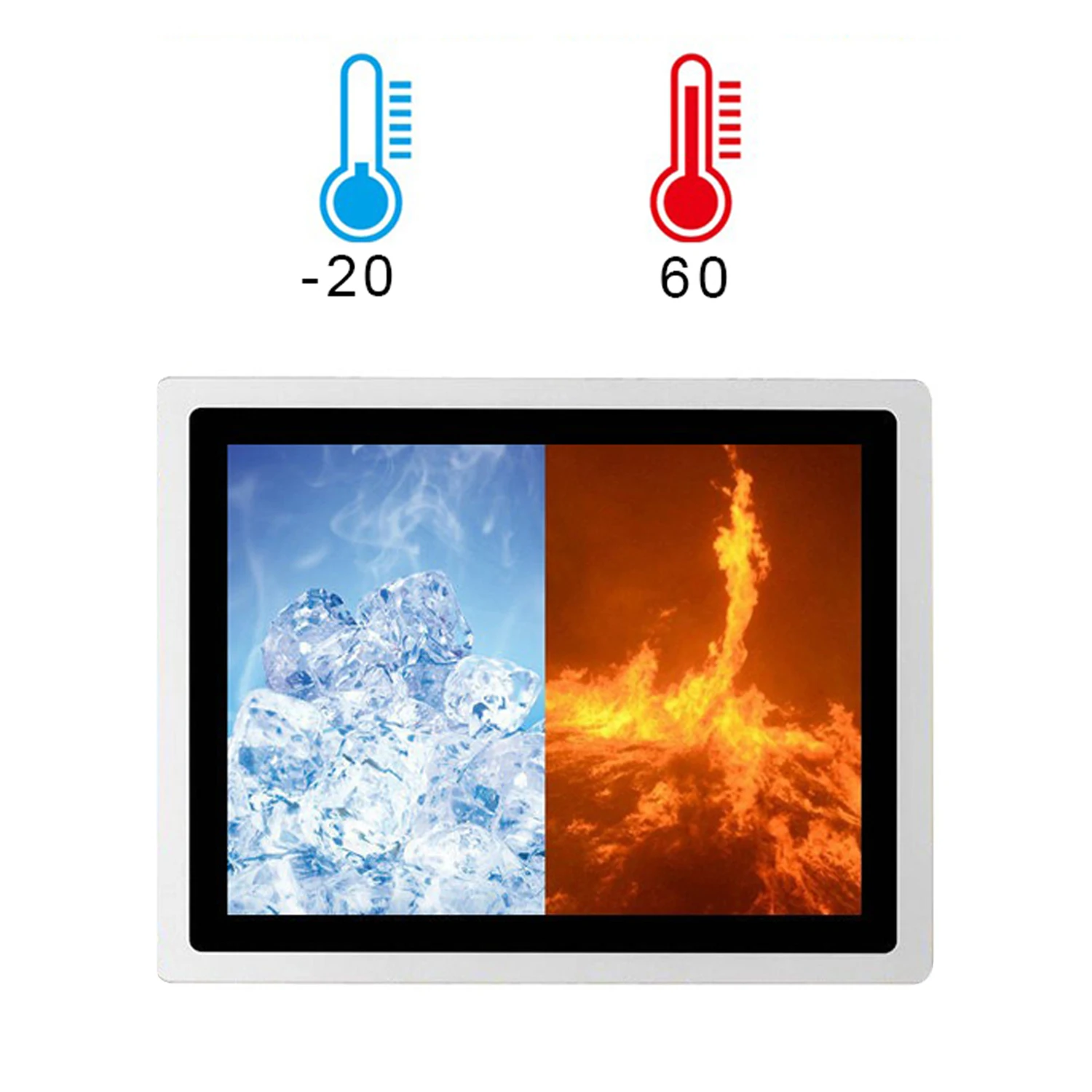 15.6 Inch Embedded All-in-One Tablet PC Panel with Capacitive Touch Screen Industrial Computer Intel Core i3 for Win10 Pro