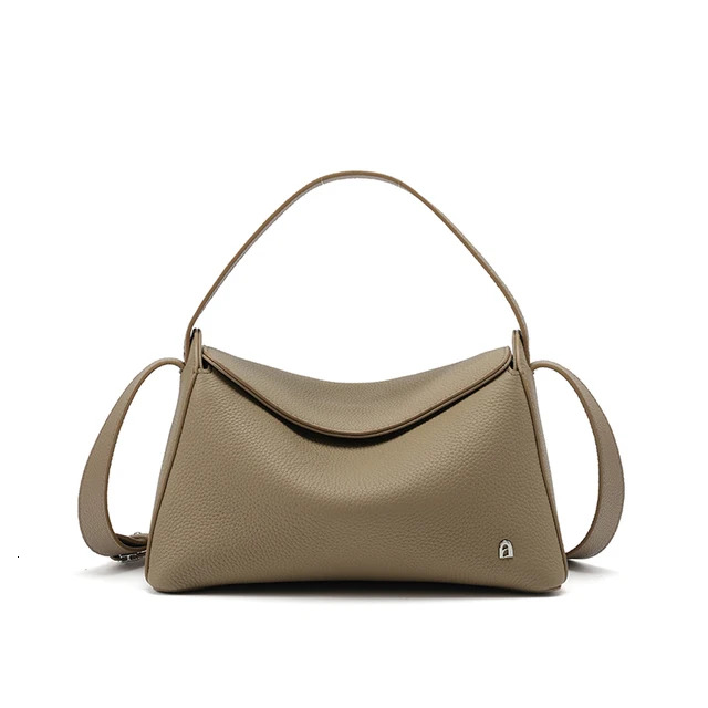 Original Brand Popular Shoulder Women's Fashion Designer Bag Casual Handbag Lady Bags Genuine Leather Hasp Style BagVoyage