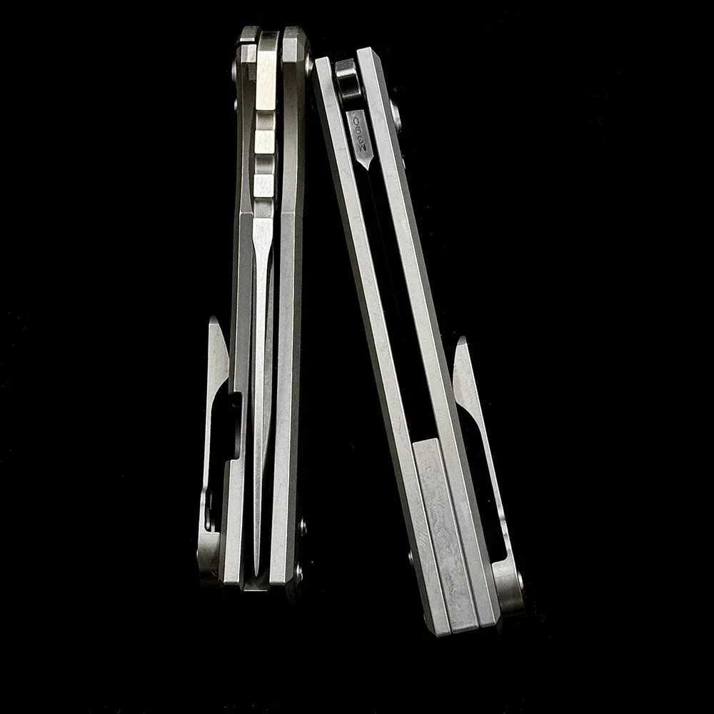 OK 229 Chaves Ultramar Redencion Ceramic Bearings Titanium Mark M390 Survival EDC Tool Camping Hunting Outdoor Folding Knife X241108