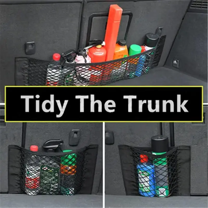 Car Trunk Box Storage Bag Net Sticker for VW Golf 5 6 7 Jetta MK5 MK6 MK7 CC Tiguan Passat B6 b7 Scirocco New Touareg R line GTI