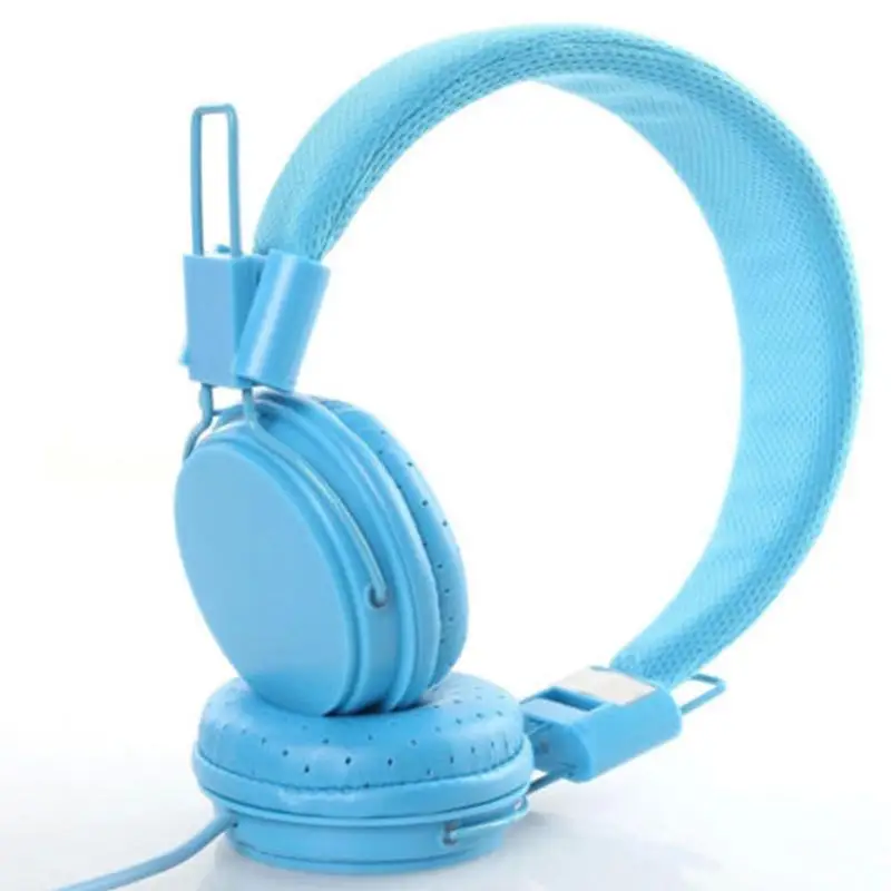 Headphones for Children Kids Girls Boys Teens Foldable Adjustable On Ear Headphones with 3.5mm Jack for Cellphones Computer MP3 smile