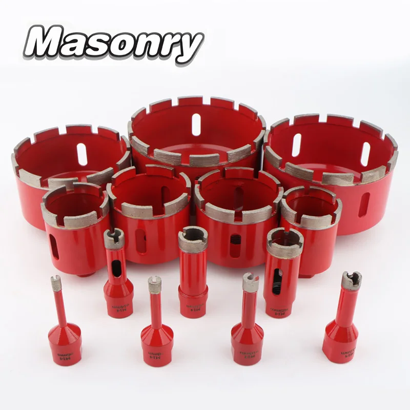 Drill Saw Dia Hole Bit Set M14 Thread Dia Sintering ddmysmile Core Bit Hole Saw Marble Granite Tile Ceramic Concrete Drilling Tool Smile
