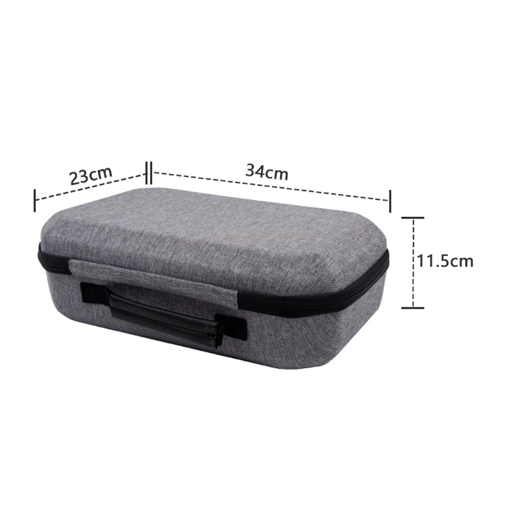For Meta Quest 3 VR Glasses Storage Bag Shockproof Box EVA Hard Shell Case Anti-Scratch Organizer Travel Bag Mesh Bag Len Cover