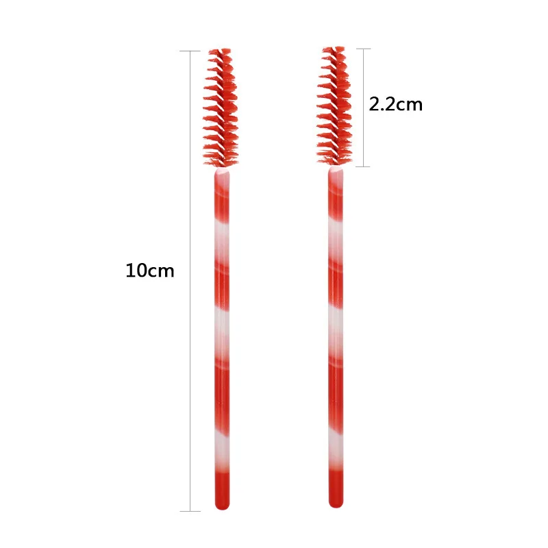 Brushes Mascara 300pcs Disposable Bendable Mascara Wands with Soft Hair Eye Lash Brushes/Eyebrow Applicator Makeup Brush Kit smile /Eyebrow