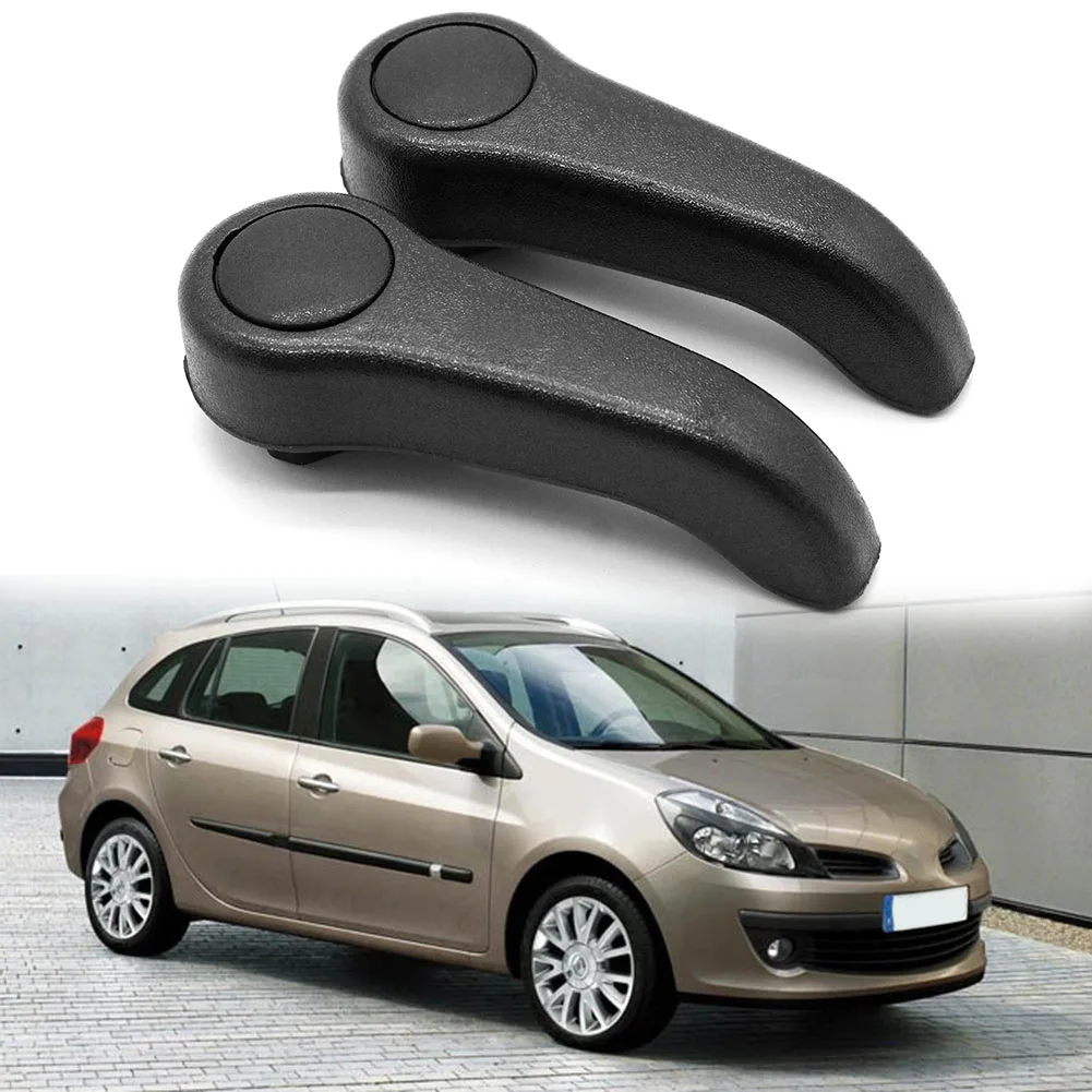 Sets Lever Pull 1/2 Handle Replacement Outdoor Parts Personal Car Seat Adjust Accessories for Renault Clio 2 Twingo smile