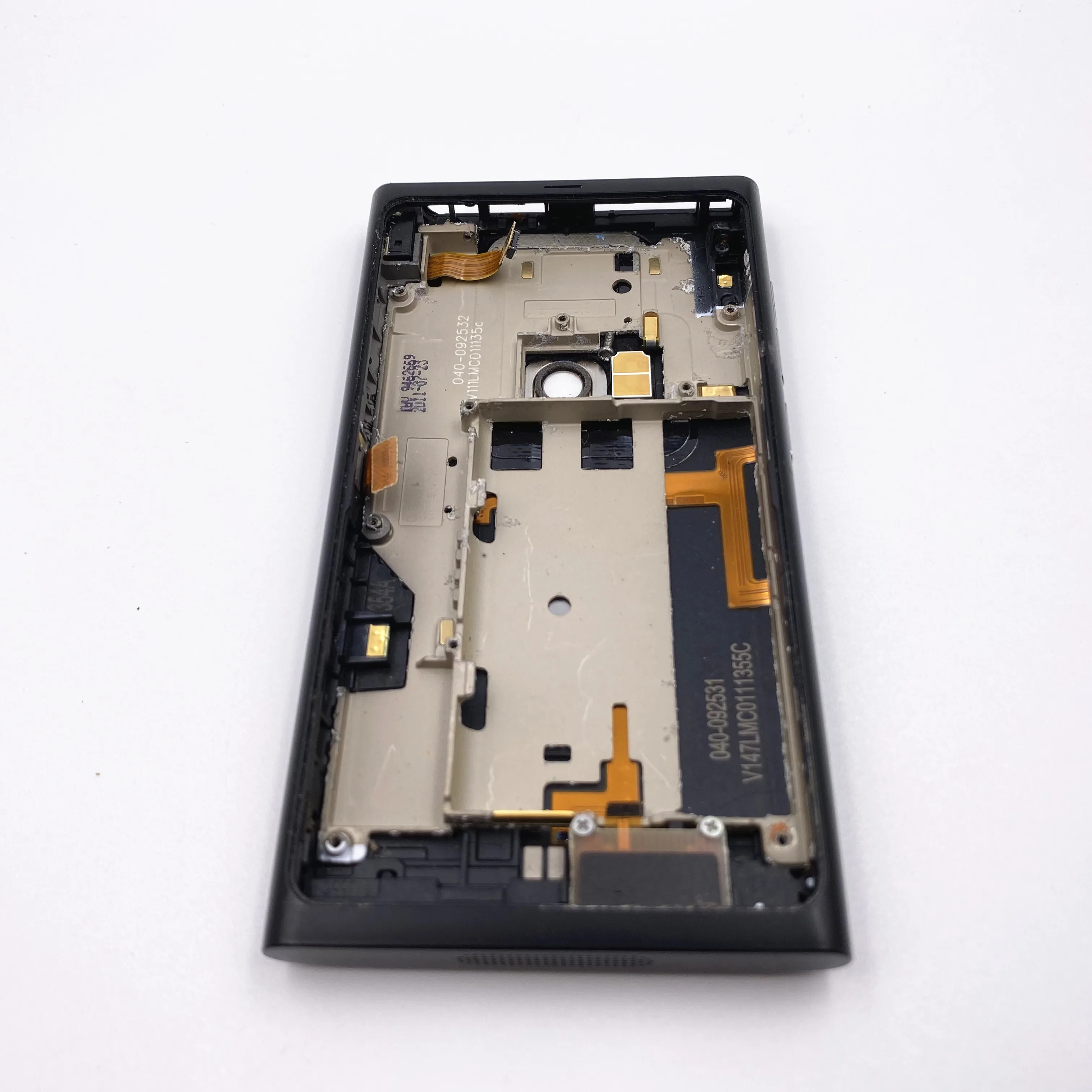 High Quality for Nokia Lumia N900 Battery Door Back Cover Housing Replacement Battery Back Cover with Buttons +With Logo