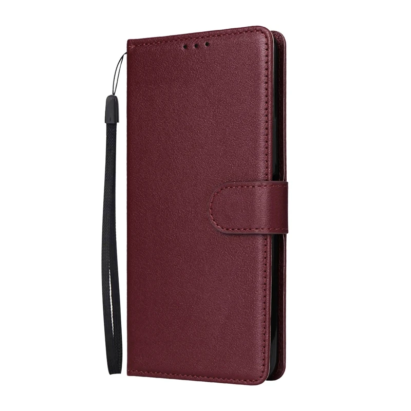 Flip Wallet Frosted Magnetic Leather Case For VIVO S12 V23 Y95 Y91c Y76s Y53 Y50 Y33s Y21s Y20s Y20i Y17 Y15a Y12s Y11 Y10 Y3 smile