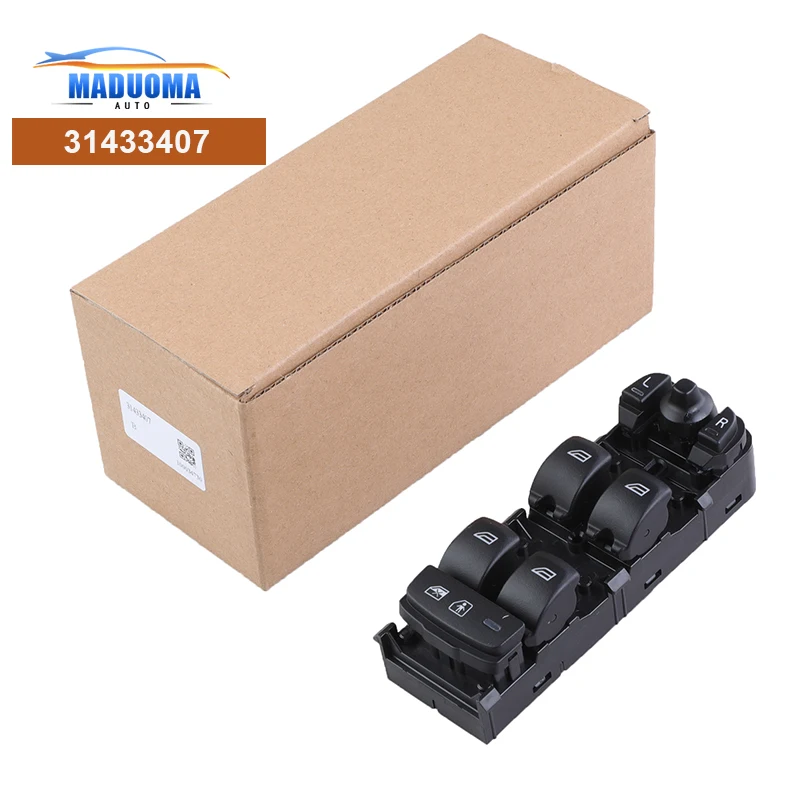 New High Quality Car Accessories Window Switch 31433407 For Volvo V60 V90 S60 S90 XC60 XC90
