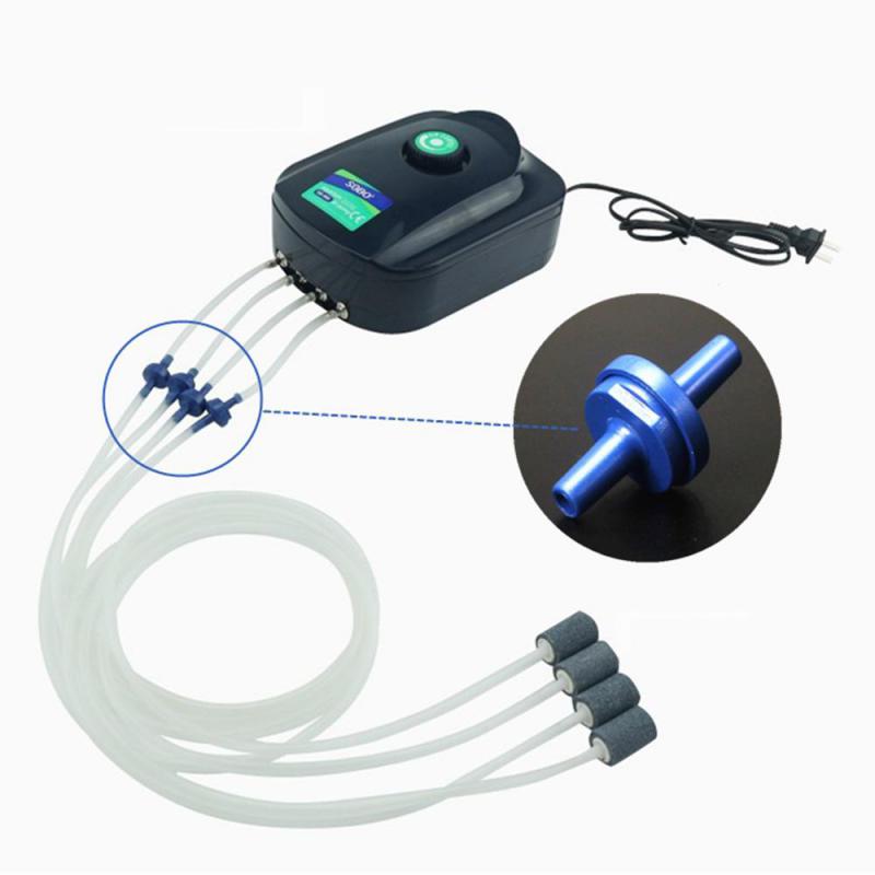 Aquarium Oxygen Air Pump USB Small Oxygenator For Fish Tank Silent Air Compressor Mini Aerator Portable Fish Tank Accessories