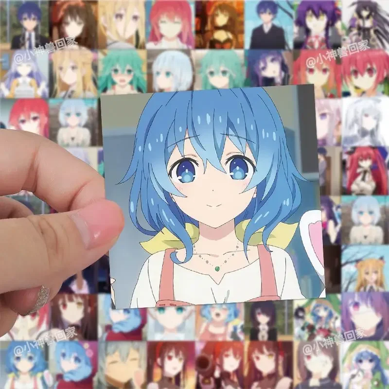 DATE A LIVE Sticker Anime Waterproof 2025 Sticker 62 Piece Student new Stationery Children School Lovely Supplies Creative Decoration