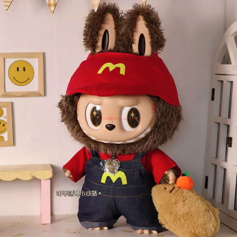 Zimomo Enamel Doll Large 58cm Labubu Celebrity Style Set Rich Miss Clothing Birthday Gifts 2047