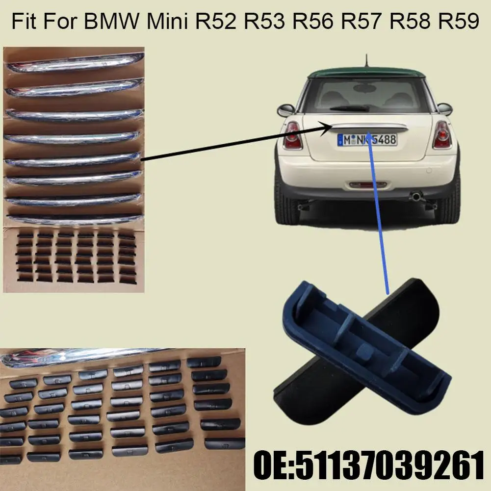 51137039261 For BMW Mini R52 R53 R56 R57 R58 R59 Top-quality Rear Trunk Switch Rubber Cover Lid Pad Handle