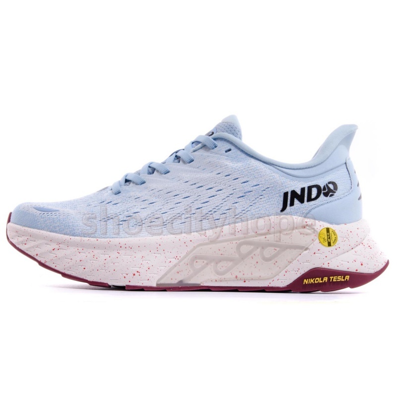 JNDO Whale Shadow Leaping Glow in the dark mens low running shoes Bionic Power Jet women designer sneakers Light Blue black white Sunrise Volcanic Red