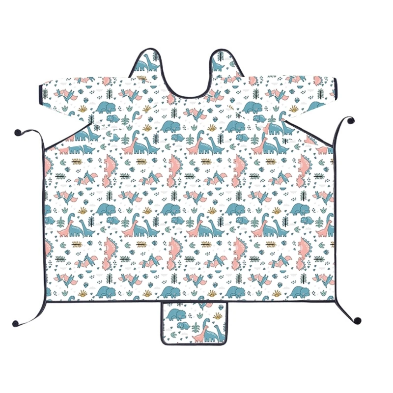 Baby Weaning Bibs Anti-dirty Highchair 2025 Waterproof Sleeved Bib new Set Stain Odor
