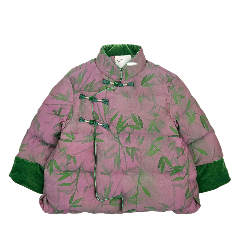 Niche light luxury custom 2023 autumn and winter new national wind Tang suit New Year's clothing to pay homage to the New Year's clothing Ha