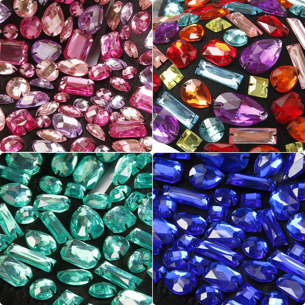 Crop Charmian Clubwear Party Top Bra Women's Sexy Punk Push Up Spaghetti Straps Rhinestone Beaded Studded Party ddmysmile Bustier Bra Tops Smile