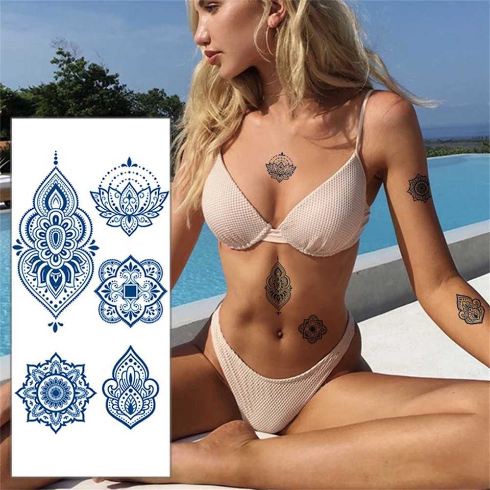 Juice long-lasting ink tattoo for 2 weeks waterproof transfer tattoo butterfly wing body art arm fake tattoo sticker W241109