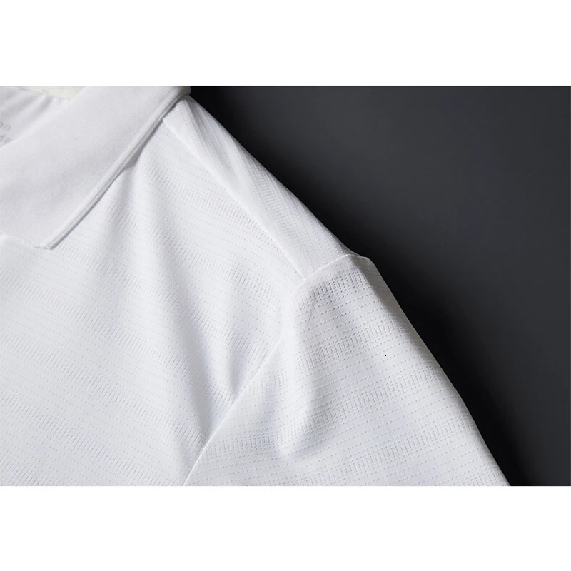 6XL 7XL 8XL Polo Shirts Men Tops Male Tshirts Summer Ice Cool Basic Tee Father Plus Size Clothing Man Short Sleeve 240328