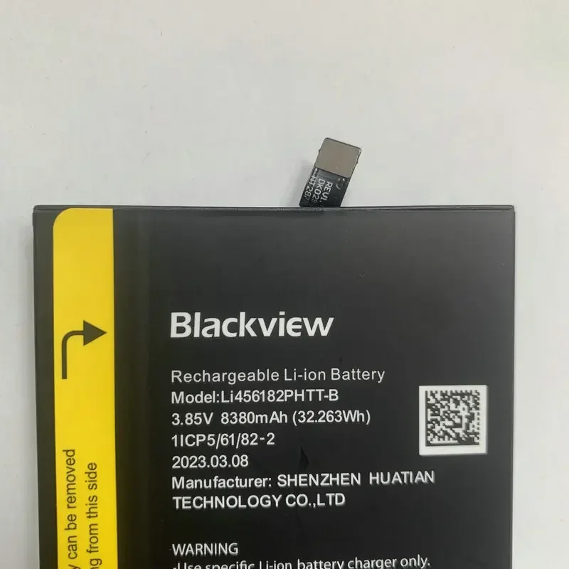 For Blackview BL8800 Pro BV8800 Battery BL8800 Original Bateria 8380mAh Mobile Phone Repair Parts