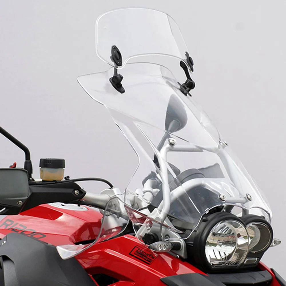 For Benelli Accessories BN600R TNT150GT BJ150 752S Leoncino 250 BJ 250 Windshield Clamp-On Variable Windscreen Spoiler Extension