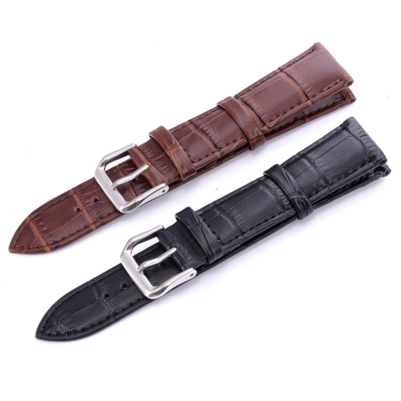 12 14 16 18 20 22mm Watch Strap Genuine Watch Band Watch Accessories Leather Watch Belt Strap Watchbands High Quality
