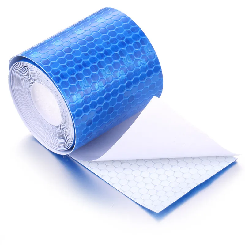 5X100/300CM Car Reflective Tape Safety Driving Warning Car Decor Stripe Protective Tape Film Motorcycle Car Accessories