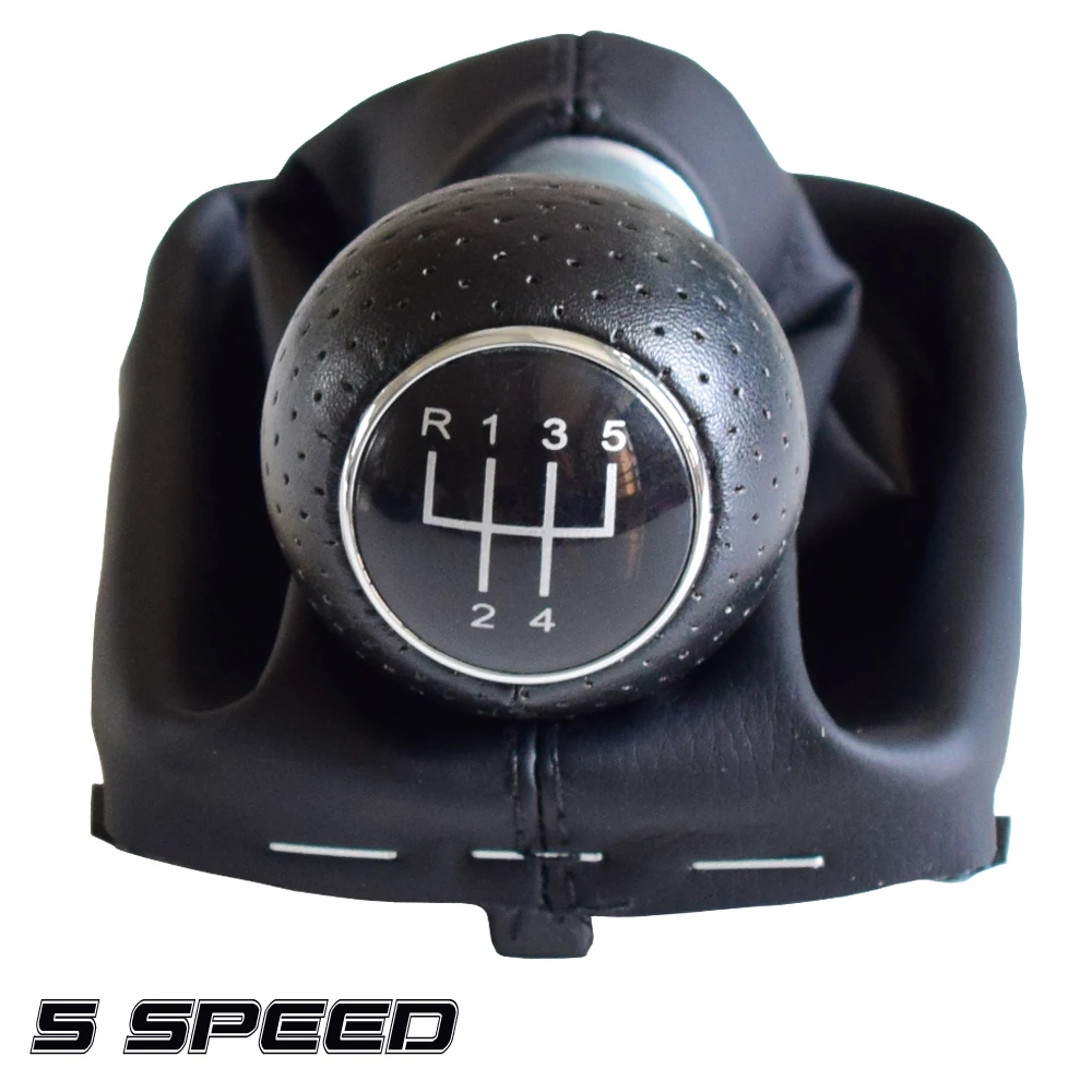 Gear 12mm Shift Car Knob Lever Gaiter Boot Cover Case For Audi A3 S3 2001 2002 2003 smile