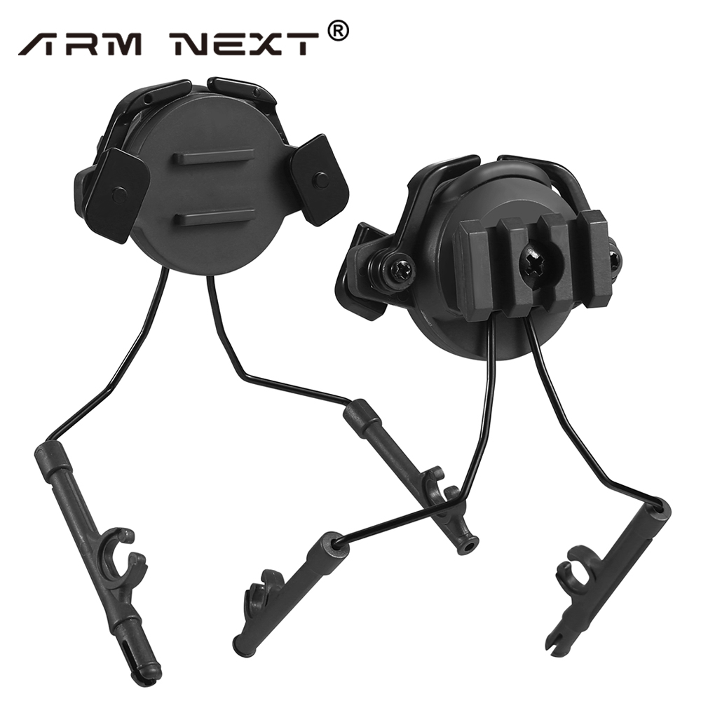 Tactical Helmet Accessories Military Airsoft Headset Holder Helmet Rail Adapter Hunting Shooting Headset Bracket