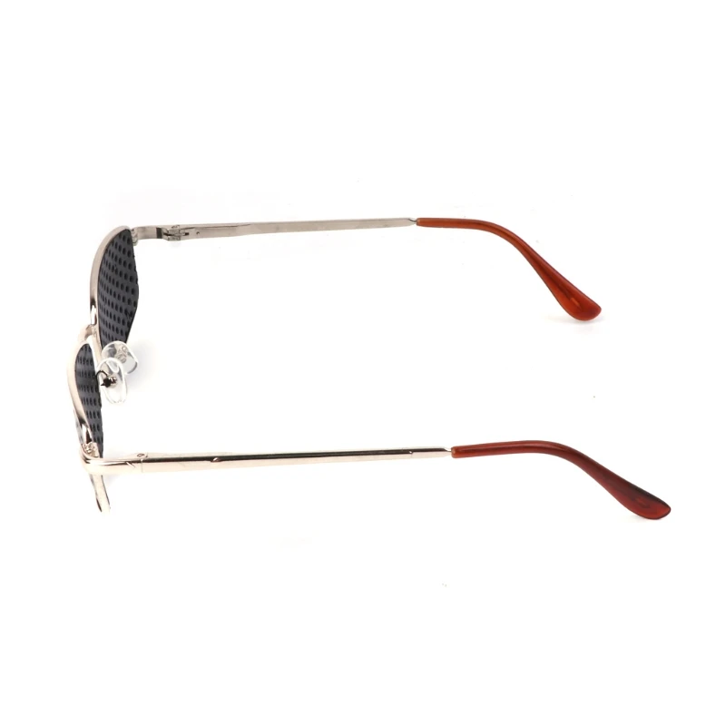Metal Pinhole Glasses Exercise Eyewear Eyesight Improvement for VISION Training