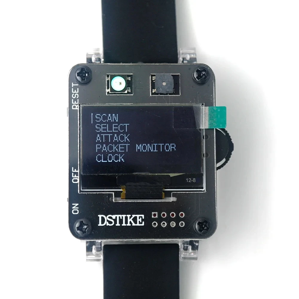 DSTIKE Watch SE Deauther & new Bad USB Watch 2025 Amazing Deauther ESP8266