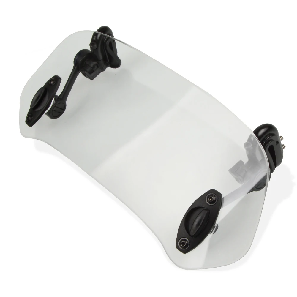 For Benelli Accessories BN600R TNT150GT BJ150 752S Leoncino 250 BJ 250 Windshield Clamp-On Variable Windscreen Spoiler Extension